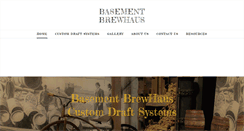 Desktop Screenshot of basementbrewhaus.com